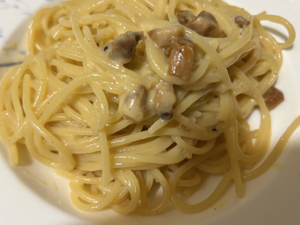 カルボナーラページ 厚切りベーコンのカルボナーラ レシピ 藤野 嘉子さん ｜みんなのきょう