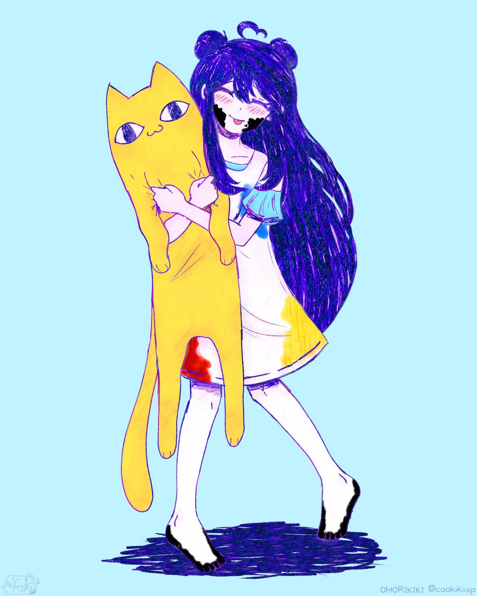 yippiee!! ˆ𐃷ˆ˶ #omori #omorikiki #omorioc #kikiomori inspired by