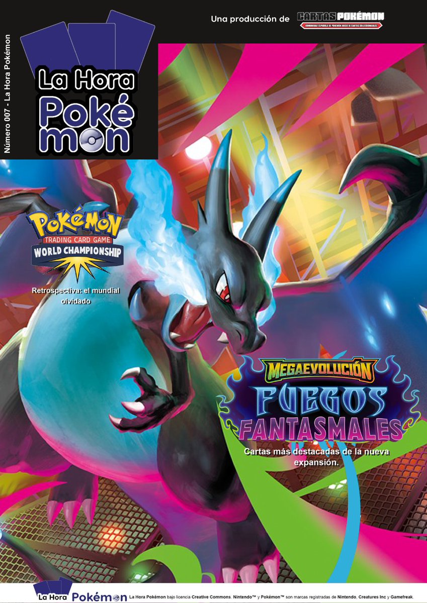 ¡Y ya la tenemos aquí!

La Hora Pokémon número 7. 

• El mundial olvidado
• Análisis de Fuegos Fantasmales
• Barajas competitivas
• Resolvemos las dudas más comunes

¡Y mucho más! ¿Te lo vas a perder?

 cartaspokemon.es/flipbook/la-ho…