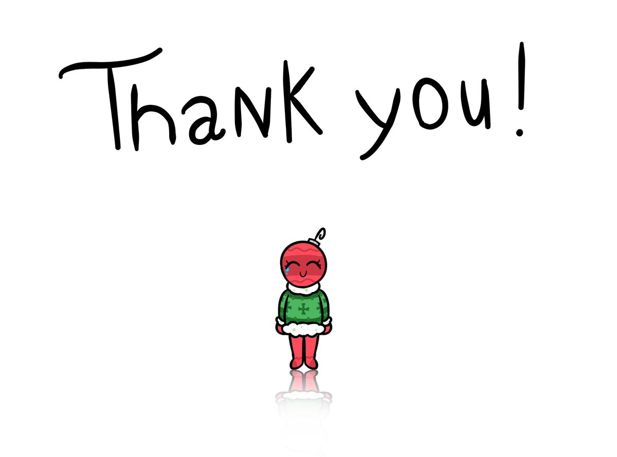 Day 232, The last Day of waiting until the Christmas event! 🎄

Thank you, for waiting 232 days with me, it's been a long journey but the series is officially over! ✨ 

Thank you everyone, Thank you so much, for helping with it! I hope everyone enjoys the event! 🥹❤️