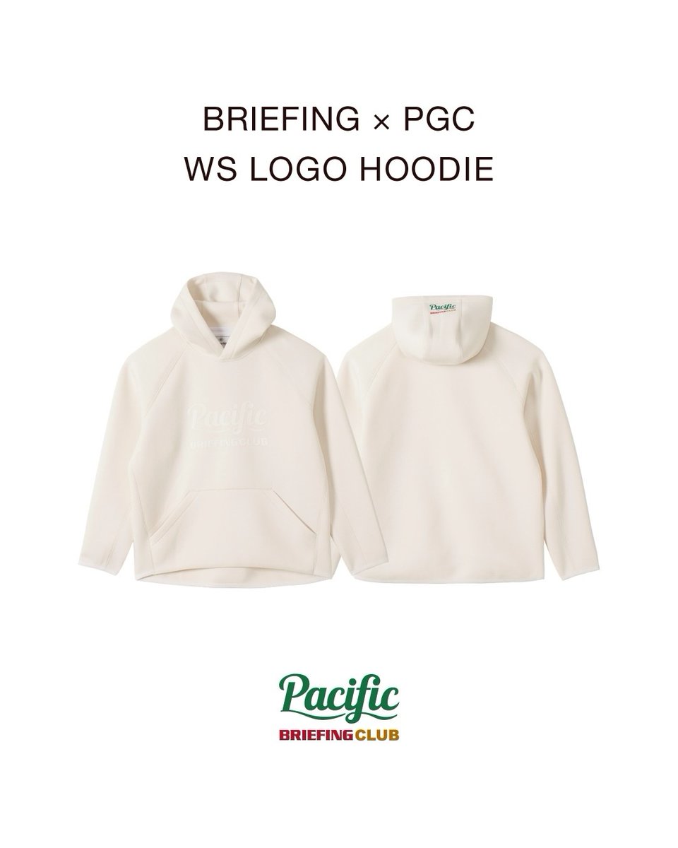 【極美品】BRIEFING×PGC モックネック　ホワイト　Mサイズ 極美品】BRIEFING×PGC モックネック ホワイト Mサイズ 極美品】BRIEFING×