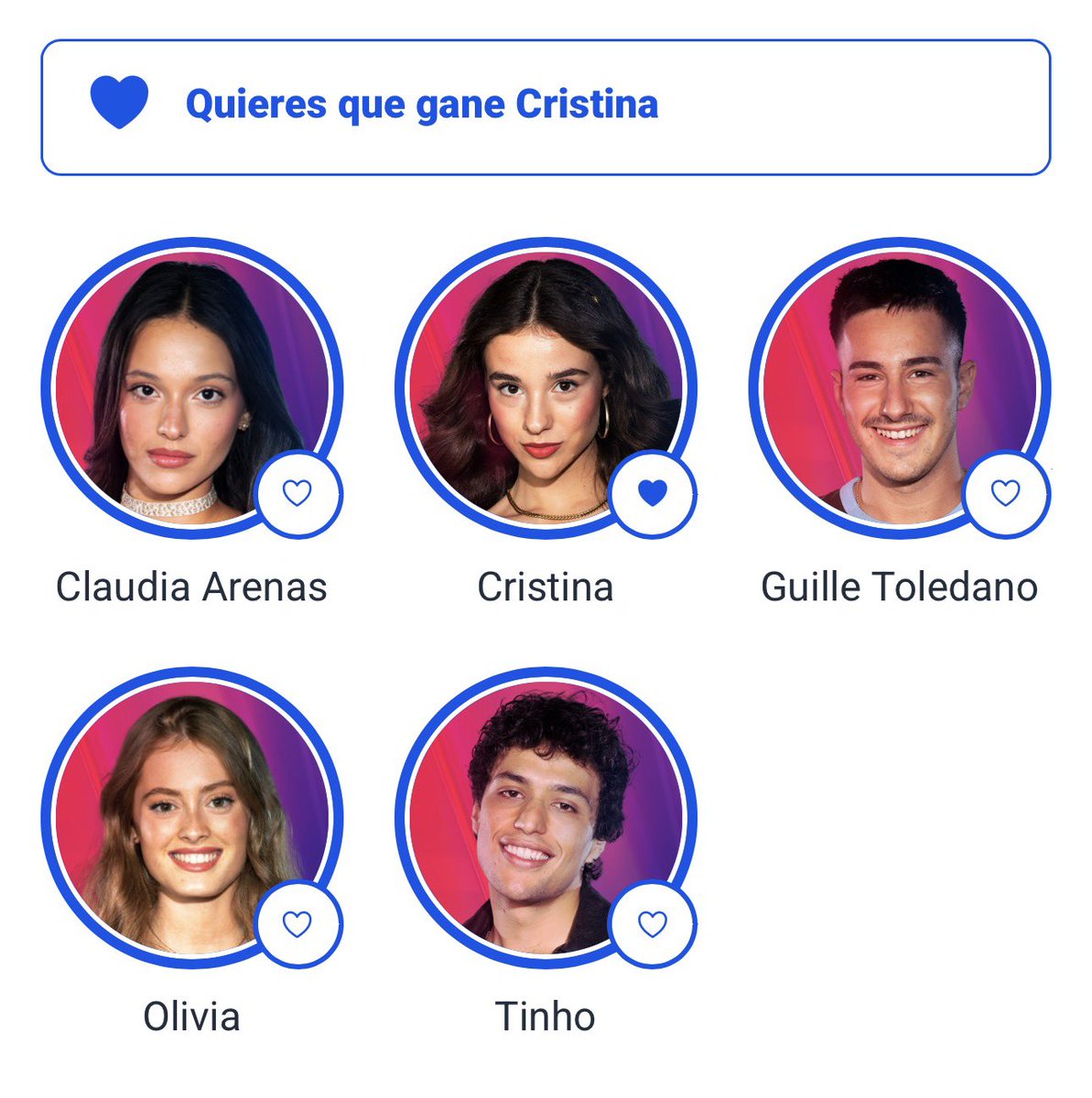 jorgadel_'s tweet photo. Ni un día desde que empezó OT sin dar a ese corazón de fav 🫶🏻 Manifestando que gane el lunes 🫠 #OTDirecto12D https://t.co/4bLxM5eWks