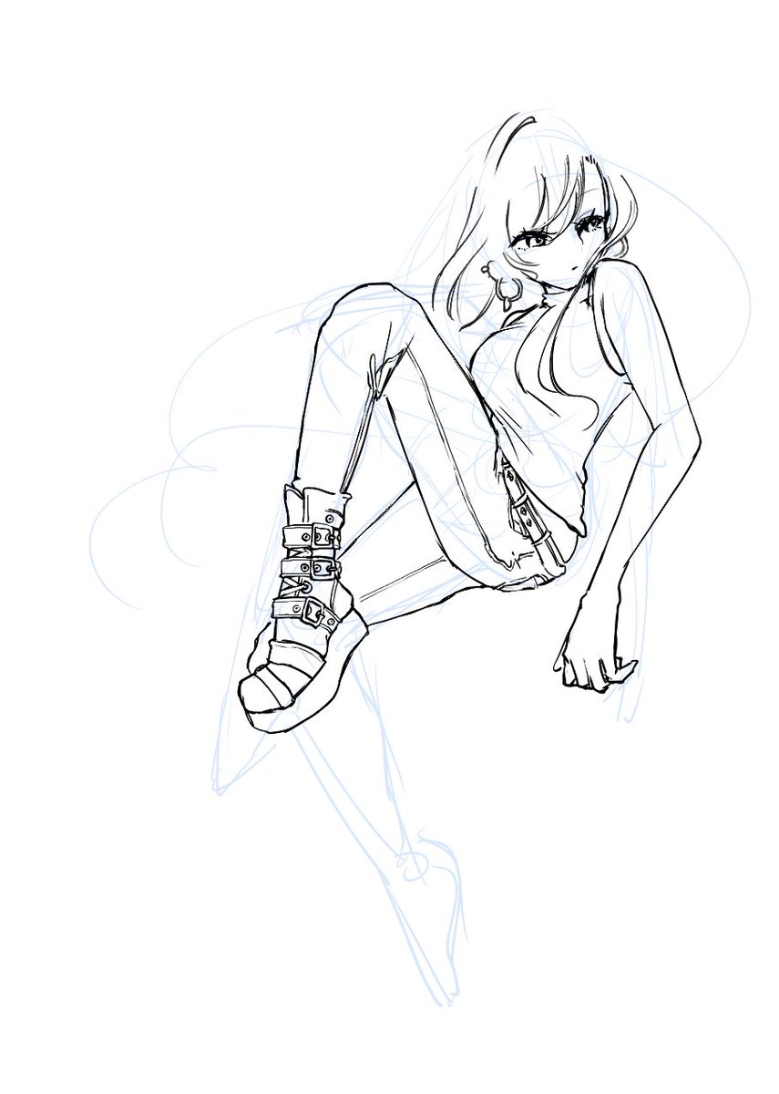 途中のまま間が空いてどうにも顔がしっくりこなかったきまちゃん