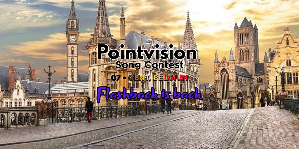 Pointvisionsc's tweet image. POINTVISION 07 - GENT, BELGIUM
