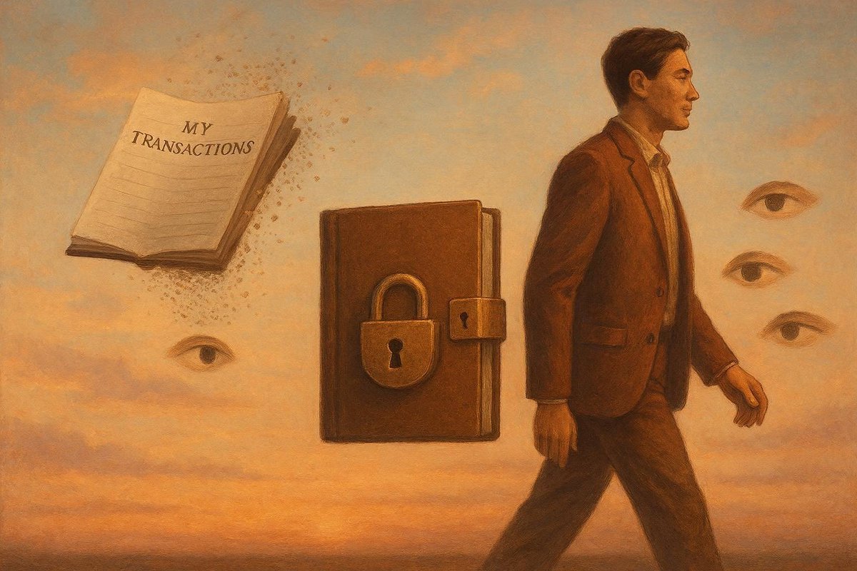 CryptKinsman's tweet image. Soon, a “public wallet”
will feel as odd
as an open diary.

@zama gives you the choice:
participate —
without becoming a book
for others’ eyes.

Want to be on-chain —
without being on stage?

#Zama #FHE #ZamaCreatorProgram
📖➡️🔐