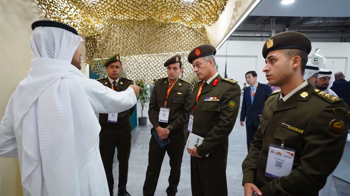 MenaToday1's tweet image. The United Arab Emirates #Pavilion will open tomorrow at #Egypt #Defence Expo (#EDEX) 2025, bringing together seven leading national defence companies to showcase advanced #technologies, promote upcoming #UAE defence events and engage with international military and industry…