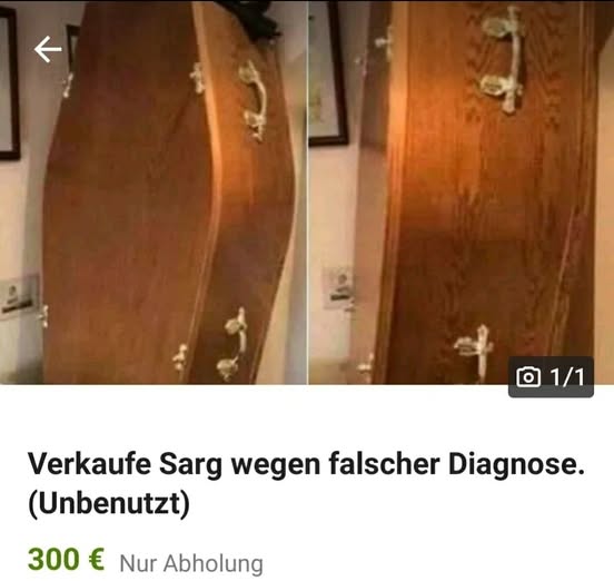 Wer Interesse hat, einfach melden!