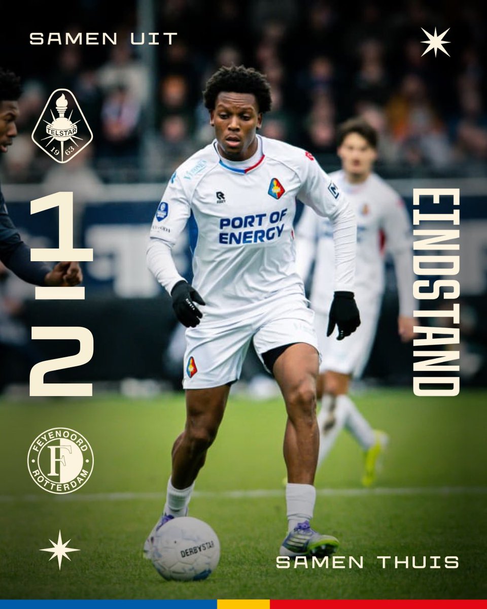 telstar1963nv's tweet image. Helaas eindigt de wedstrijd in 1-2...

#WitteLeeuwen #TELfey