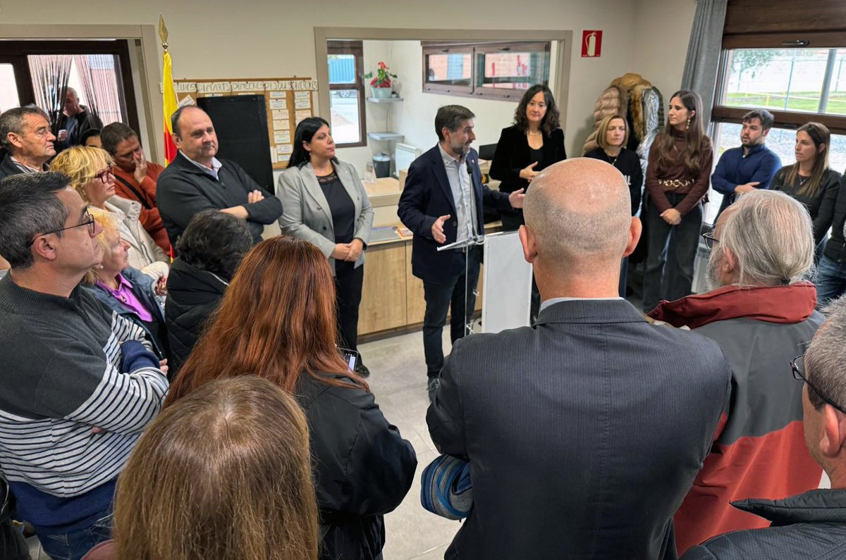 🔊 Nou centre de servei d’atenció integral en l’àmbit rural (SAIAR) de l’Albi
✅ El diputat Òscar Martínez, ha participat en l’acte d’inauguració, que se suma als ja existents a Maials i la Granadella
#laforçadelsmunicipis