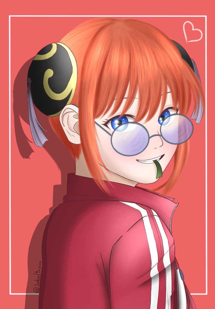 Sebolinooo's tweet image. Kagura aru 

#銀魂 #神楽 #銀八先生