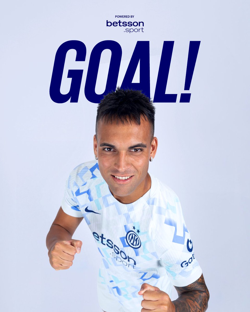 Inter's tweet image. IL CAPITANO SPACCA LA PORTA 🐂

@BetssonSport