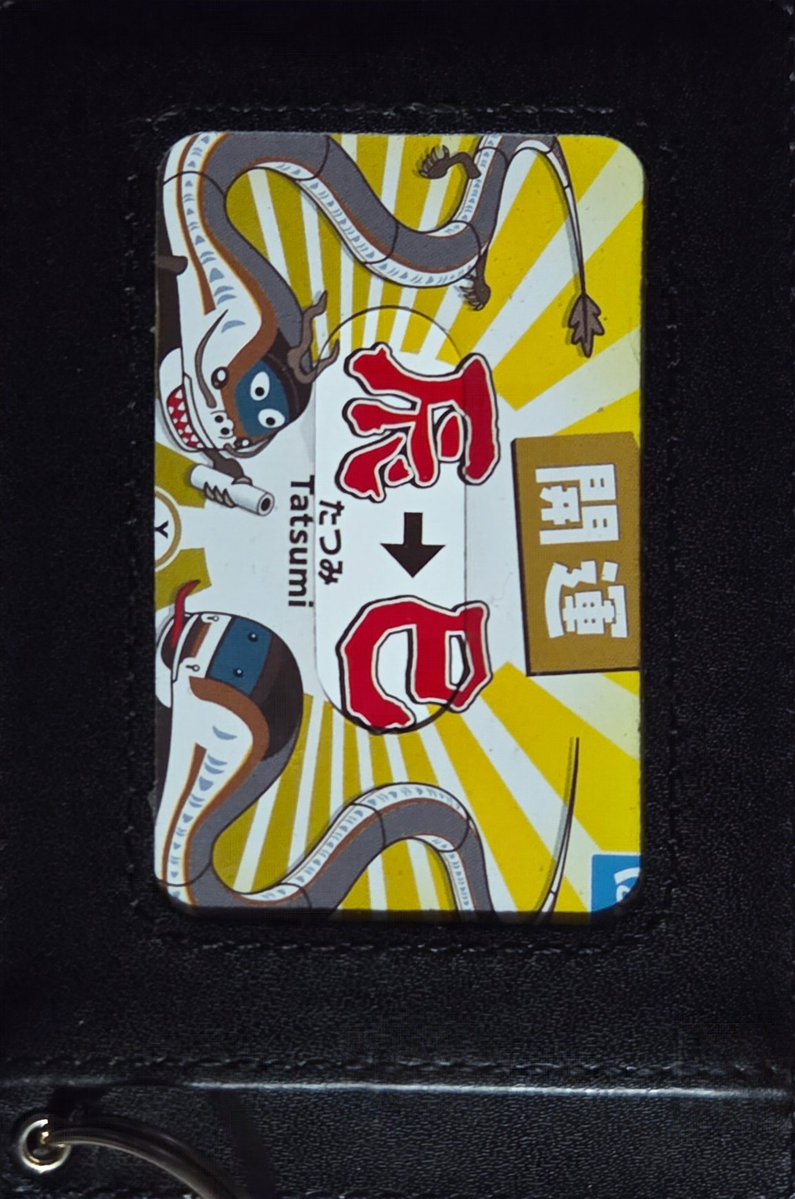 この24時間券(使用済み)ずっとパスケースに入ってる 2025年のお守り