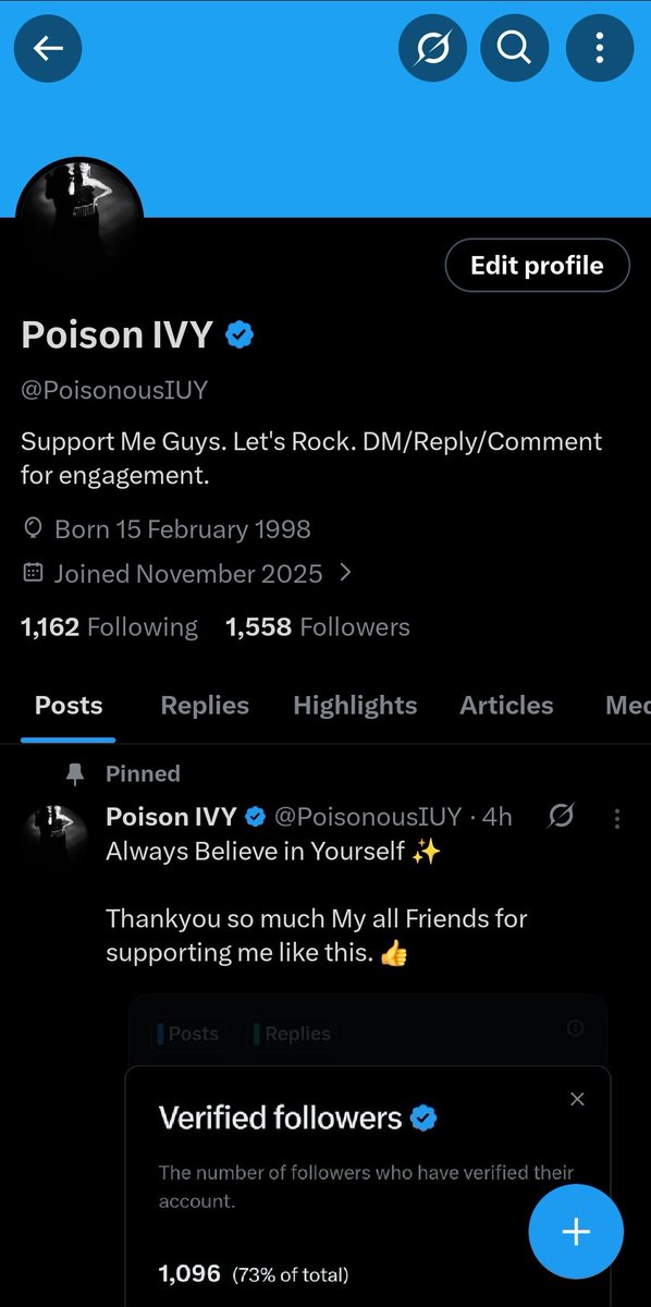 PoisonousIUY's tweet image. 1500 Fallowers in 5 days. THANKYOU ✌️ 

Gain with me just #RT &amp;amp; #Reply 
100% Fallowback