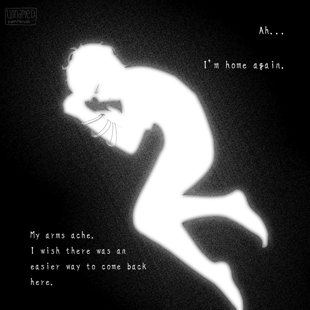 unnamedpaint's tweet image. grief is love with nowhere to go

- a very short #LUKA fancomic. tw for implied suicide attempt / sh ?

#alnst #에이스테 #alienstage
(4/11)