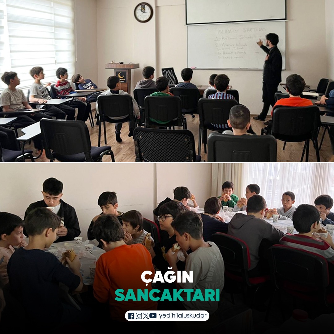 ''Çağın Sancaktarı'' programımız tüm hızıyla devam ediyor! 🚀

#YediHilalÜsküdar
#ÇağınSancaktarı