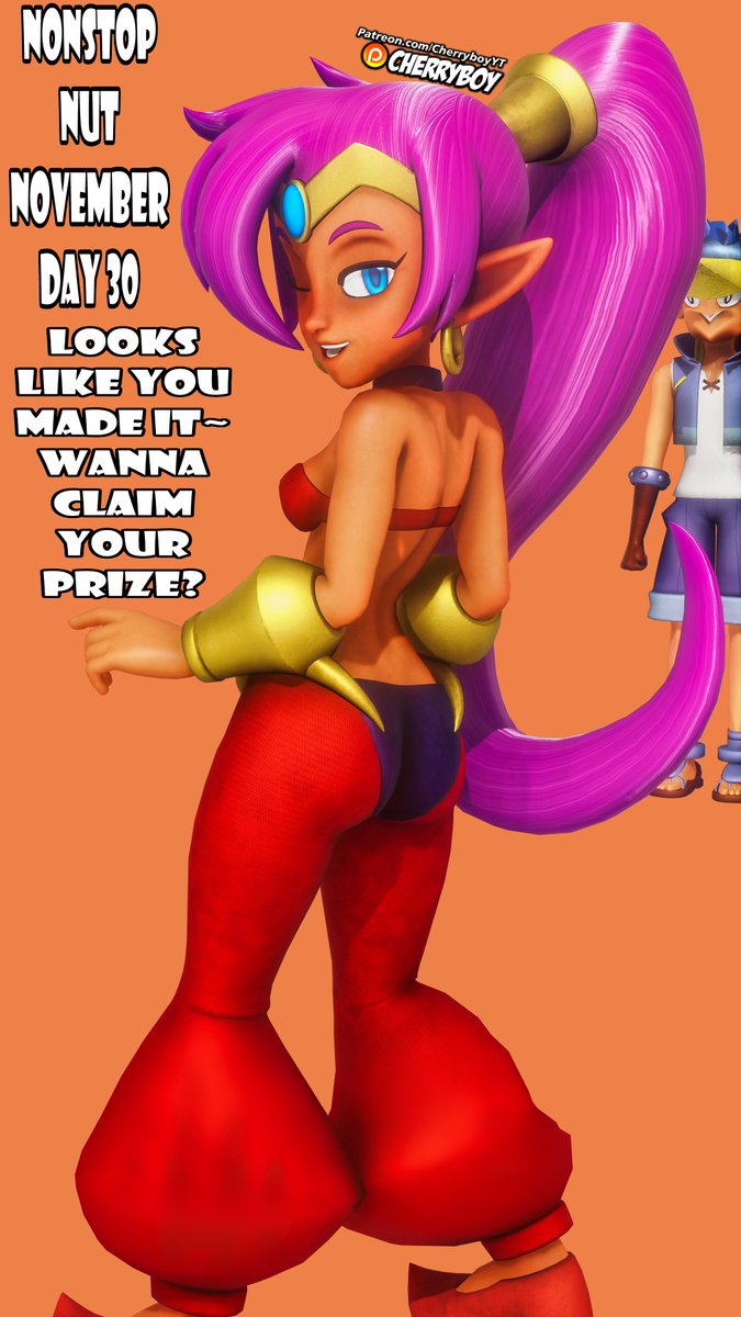 NNN Day 30: 💜Claim Your Prize With Shantae!💜
#Shantae #Bolo #NNN #nnnchallenge #NoNutNovember #NonstopNutNovember