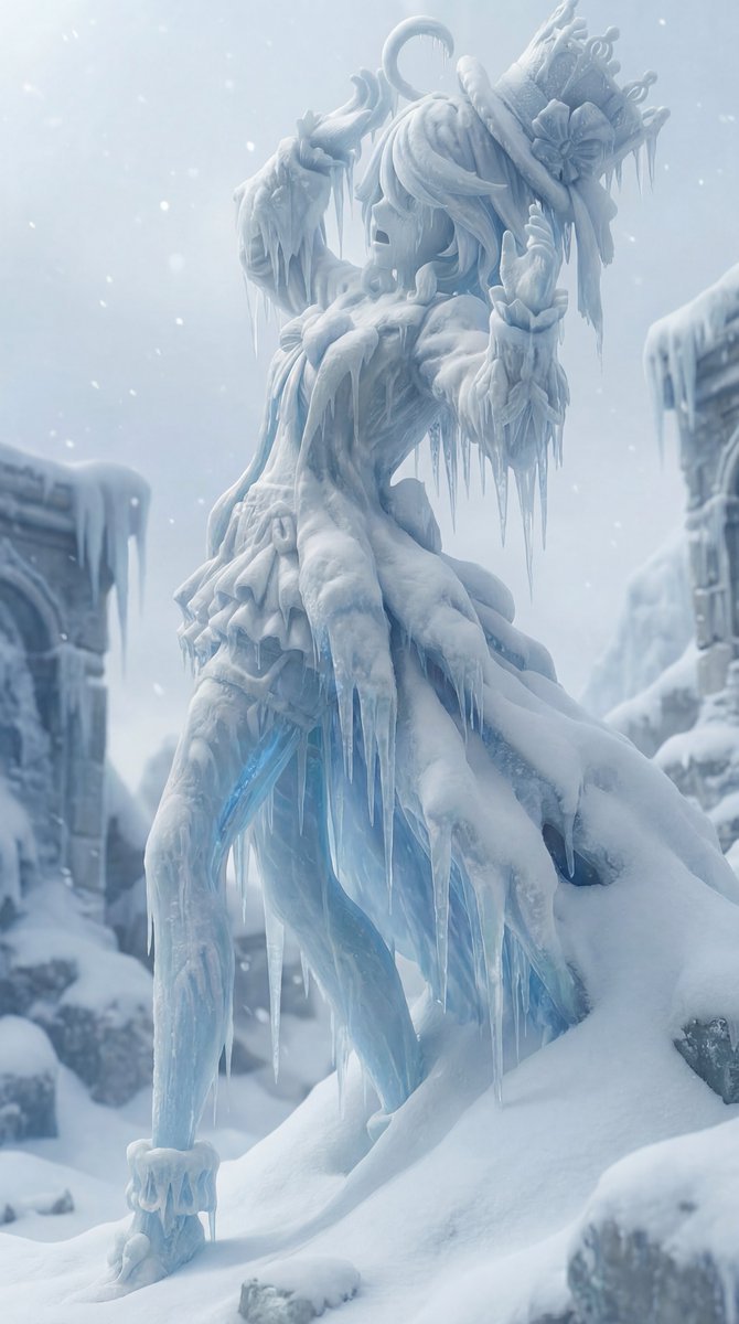leriots1's tweet photo. Furina Ice Cream
#asfr #asfrfreeze #petrification #NanobananaAI https://t.co/sAoiZH0Y9Y