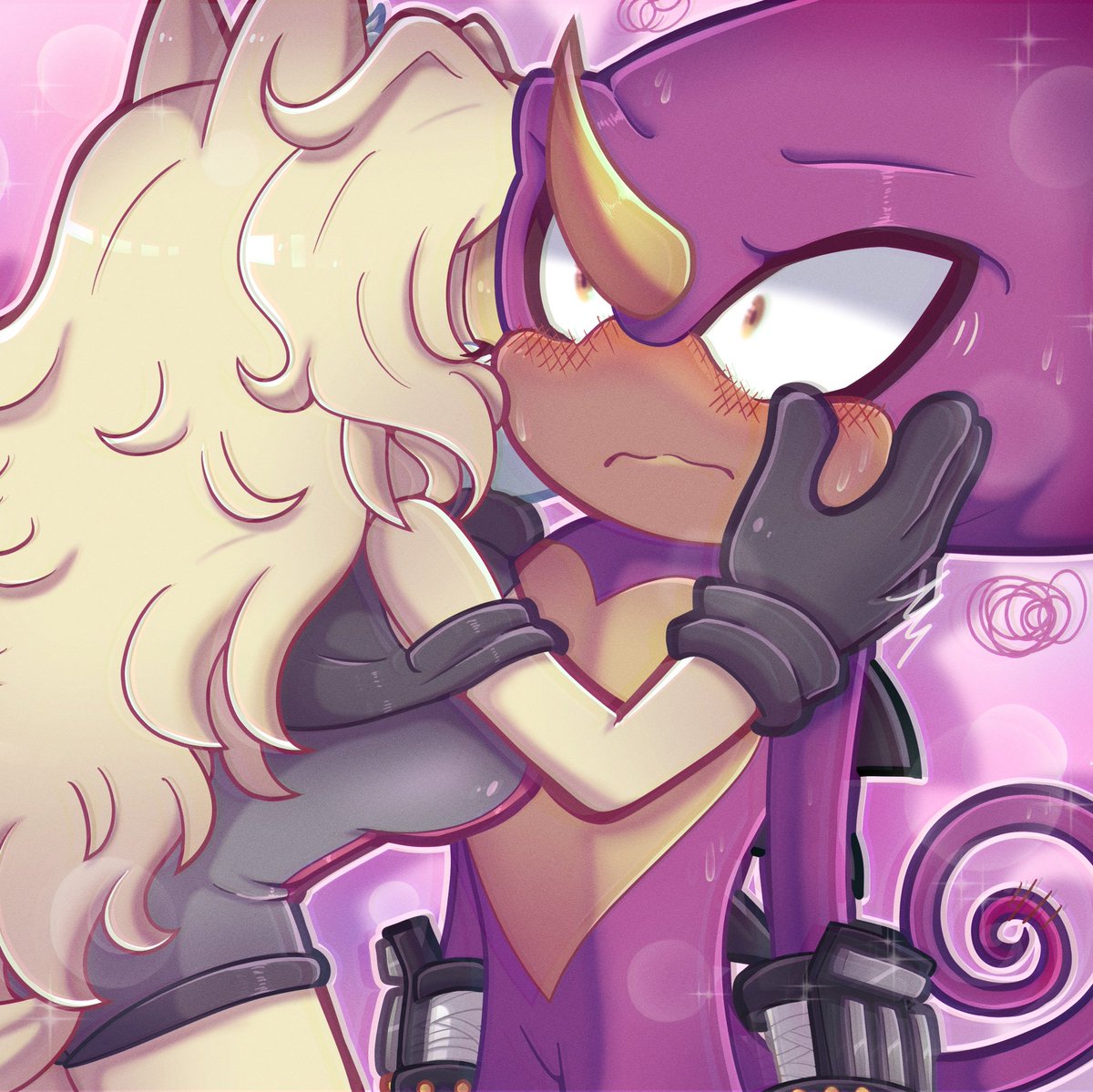 Faburin's tweet image. Ooooh over 1k likes you guys yearn for espio content!!!!
hi i am Fabu i like Espio very very VERY much and also big warning that i draw hetslop ocxcanon bc i also can...

If you like Espio too I would like to be friends.