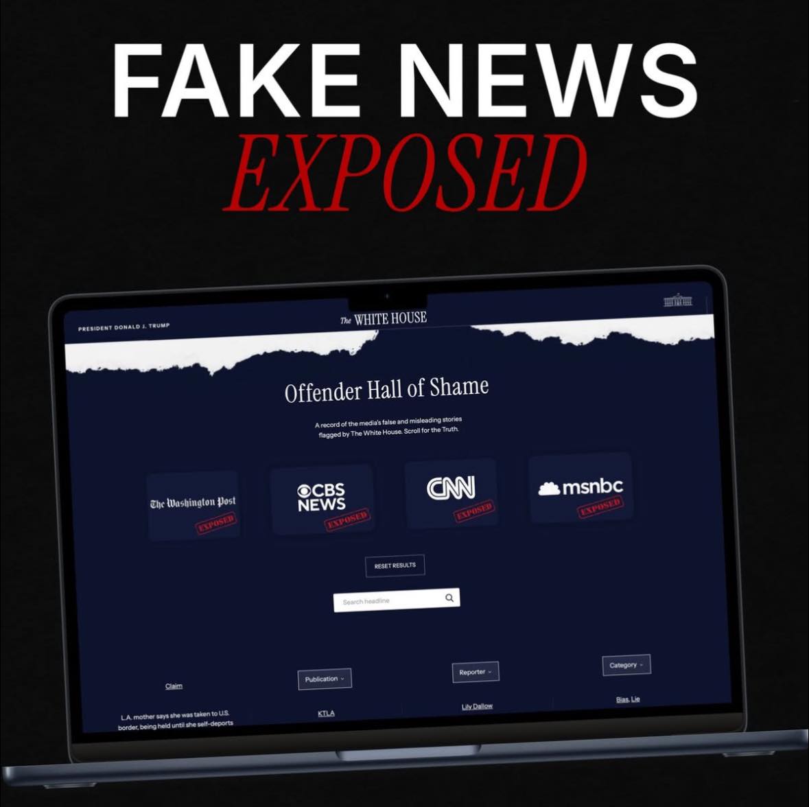 StreetLevelTech's tweet image. Why is the president using public funds to run a website solely for the purpose of airing his petty personal grievances about how the press covers his administration?