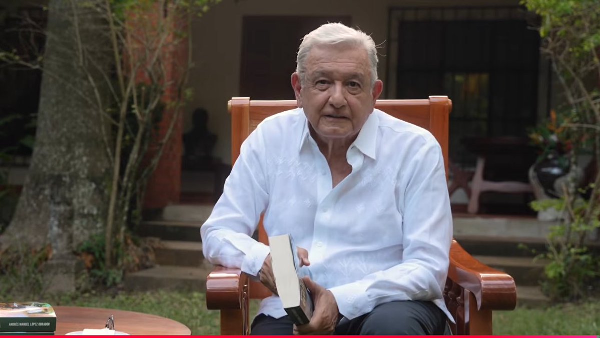 ¡Tómala! Invita <a href="/lopezobrador_/">Andrés Manuel</a> a los españoles a leer su libro para que vean las atrocidades que se cometieron contra nuestros pueblos en la conquista.

No había sacrificios humanos pero sí marcaban en la cara a los esclavos indígenas.