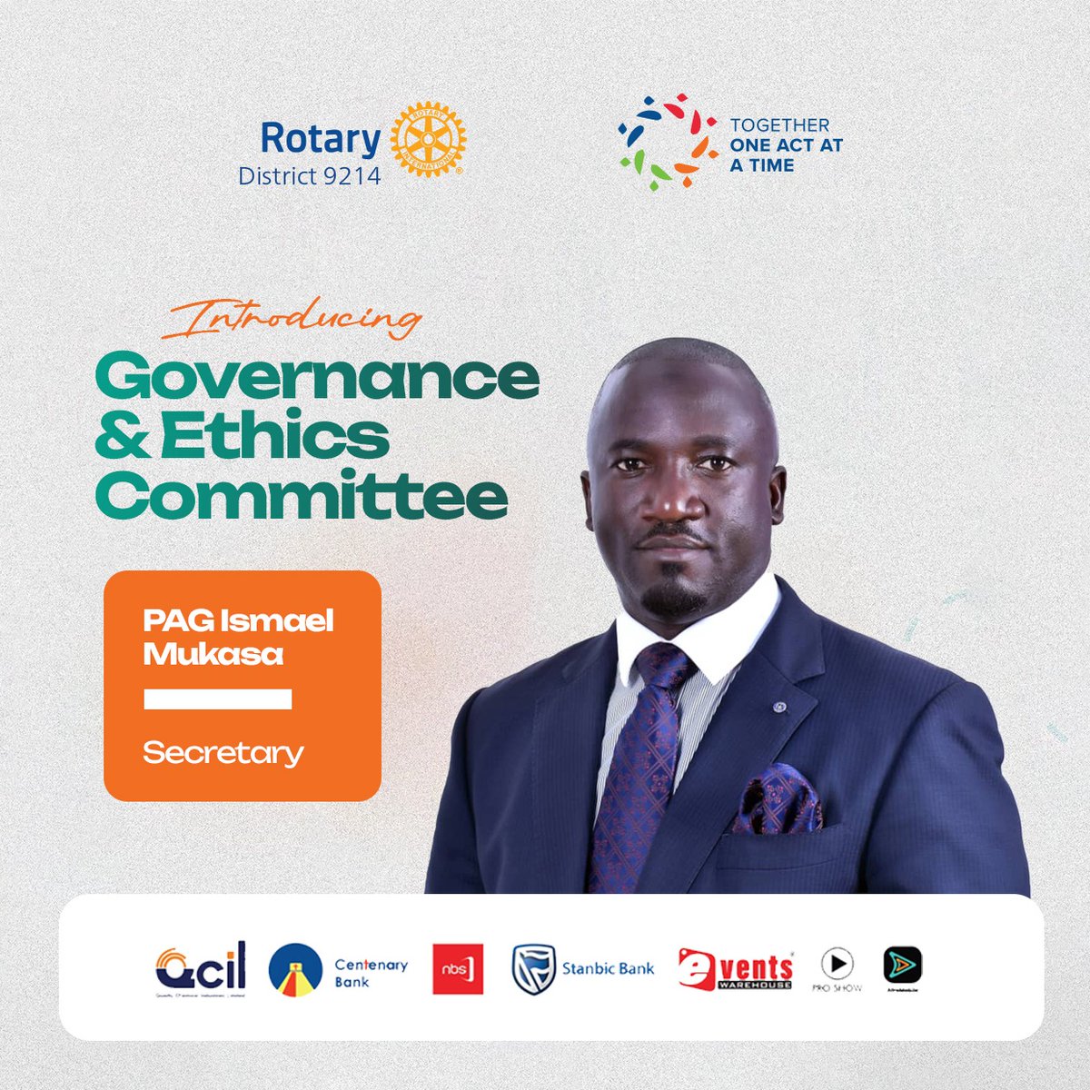 Always a pleasure to use my classification to further serve humanity. #Governanceandethicscommittee
<a href="/rotaryd9214/">RotaryDistrict9214</a> 
<a href="/RotaractD9213/">Rotaract District 9213</a> 
<a href="/RotaryDE/">Rotary International</a> 
<a href="/EBakahika/">Baka5</a> 
<a href="/RotaryRanchers/">Rotary Club of Mbarara Ranchers</a> 
<a href="/RotaryMbarara/">Rotary Club Mbarara</a>