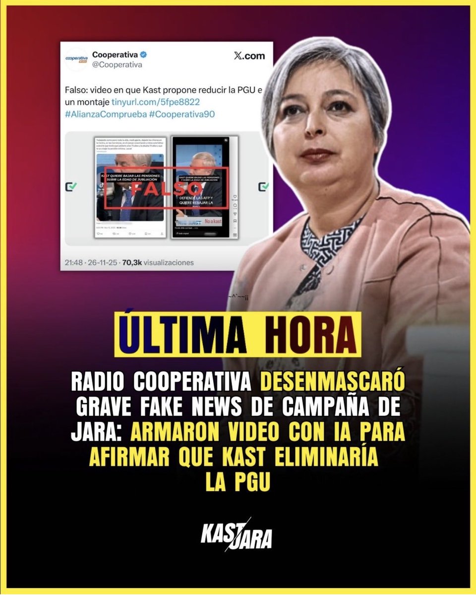 Así te queríamos ver <a href="/jeannette_jara/">Jeannette Jara Román</a>, desenmascarada como la comunista que eres. 😎