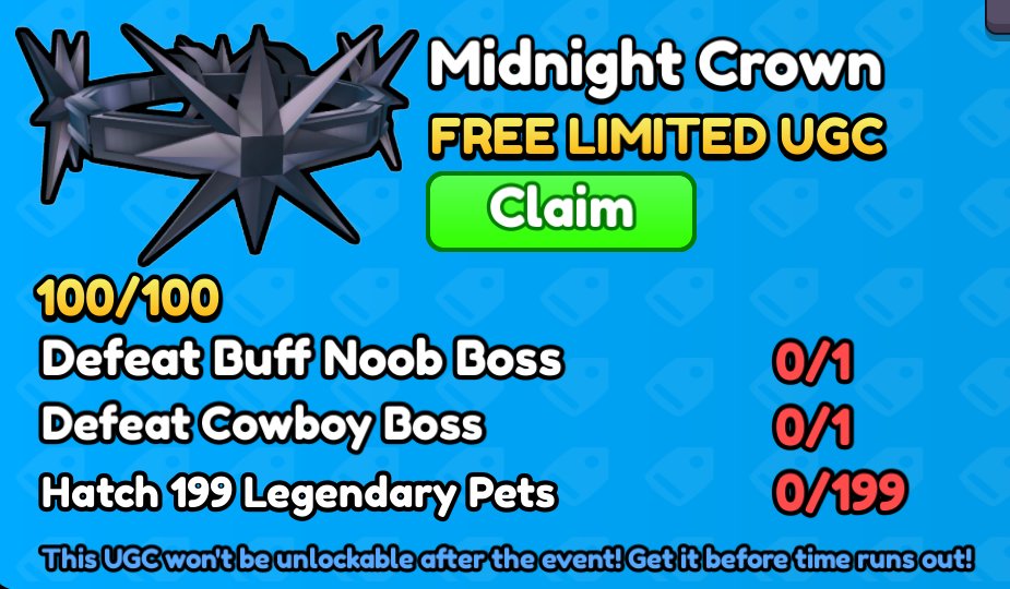 Xh0PlUgc's tweet image. 🔴New limited item &amp;lt;&amp;lt; Punch Simulator &amp;gt;&amp;gt;

📦Stock: 100
❗How to get it: You will need to complete three tasks and then you can get it.

➡️roblox.com/catalog/137902…
➡️roblox.com/games/14236123…

#Roblox #RobloxDev #RobloxFreeUGC #RobloxUGCLimited