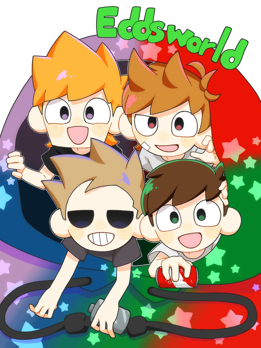 eddsworld 💚💙💜❤️