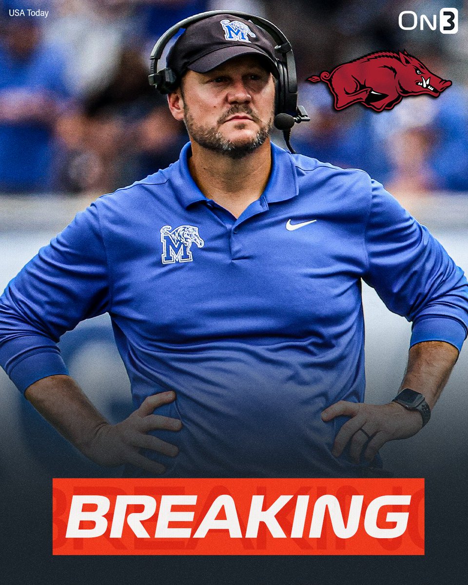 On3sports's tweet image. BREAKING: Memphis&apos; Ryan Silverfield is expected to be named Arkansas&apos; next head coach, @Brett_McMurphy reports🐗

on3.com/college/arkans…