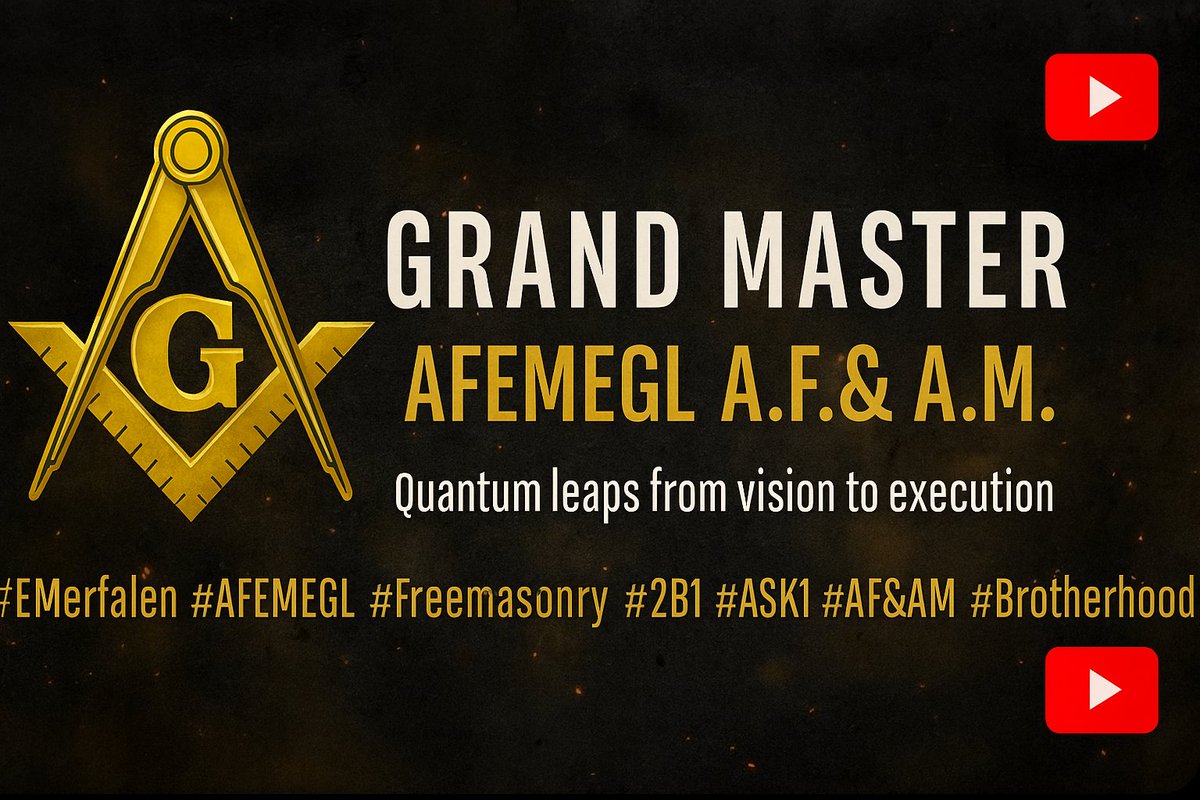 EMerfalen's tweet image. The Grand Lodge stands as a testament to service, unity, and brotherhood. From Europe to the Middle East, we carry forward the values of honor and fraternity. #Masons #GrandLodge #ServiceAndUnity #AFAM #EMerfalen #AFEMEGL #Freemasonry #2B1 #ASK1 #Brotherhood