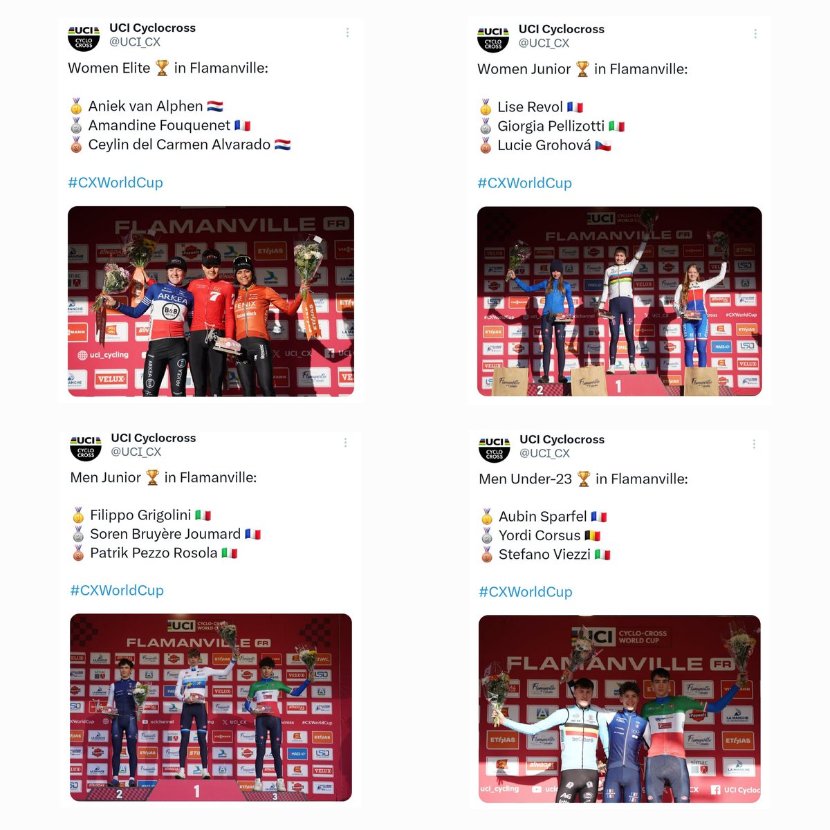 Un Grand 👏👏👏 a nos Tricolores qui ont brillé a domicile, <a href="/chainelsteve/">Steve Chainel</a> le déplacement a été rentable 👍😉