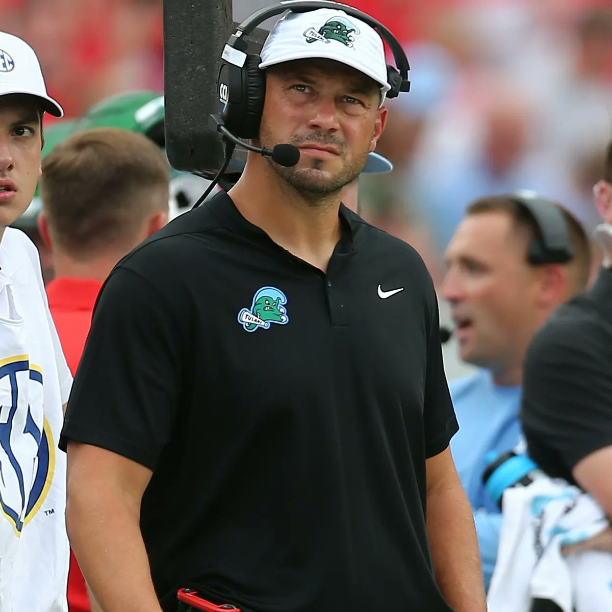 MVPMertz's tweet photo. Napier was just a winner at Louisiana. He was never an offensive guru or a defensive mastermind. In fact, he had been fired as an offensive coordinator before. Sumrall actually played in the SEC and has slowly worked his way up on the defensive side. (1/7) https://t.co/Rj14Mbxfix
