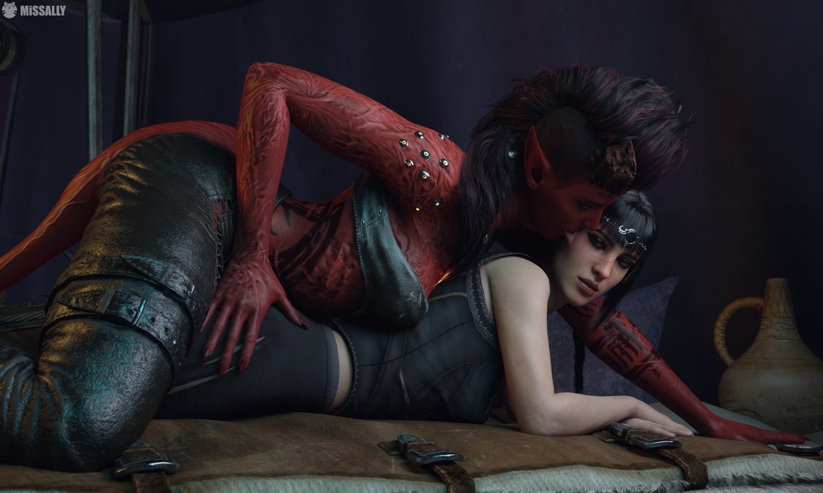 Karlach and Shadowheart, Baldur's Gate
#Karlach #Shadowheart #baldursgate #baldurgate3 #3dart #3dartwork #game