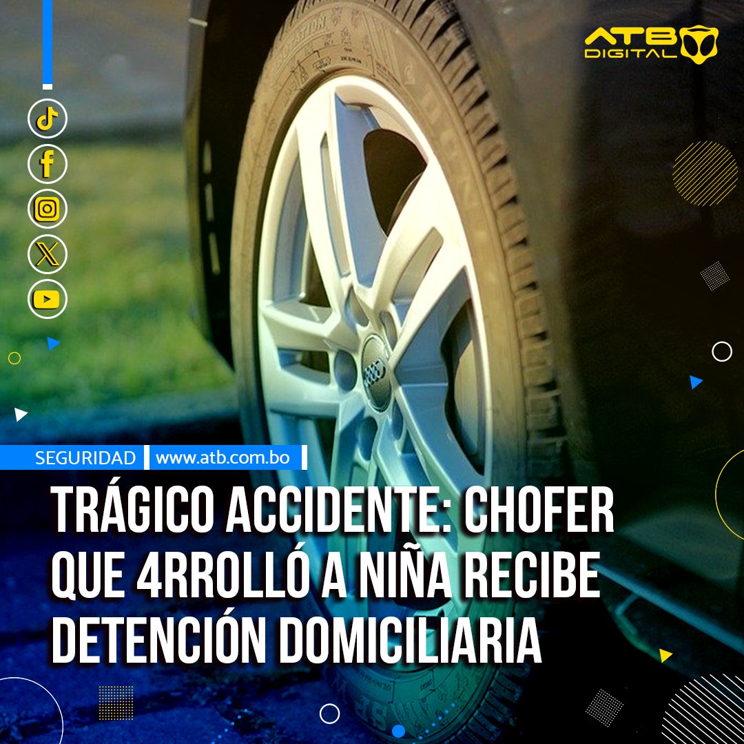 ATBDigital's tweet image. En el caso de la niña 4rroll4da por un trufi y a quien, por la gravedad de las heridas, tuvieron que amputarle una pierna, el conductor, Limbert M.A., de 36 años, fue puesto ayer ante un juez cautelar que dispuso su detención domiciliaria 
#Cochabamba #SeguridadVial #Minibús #ATB