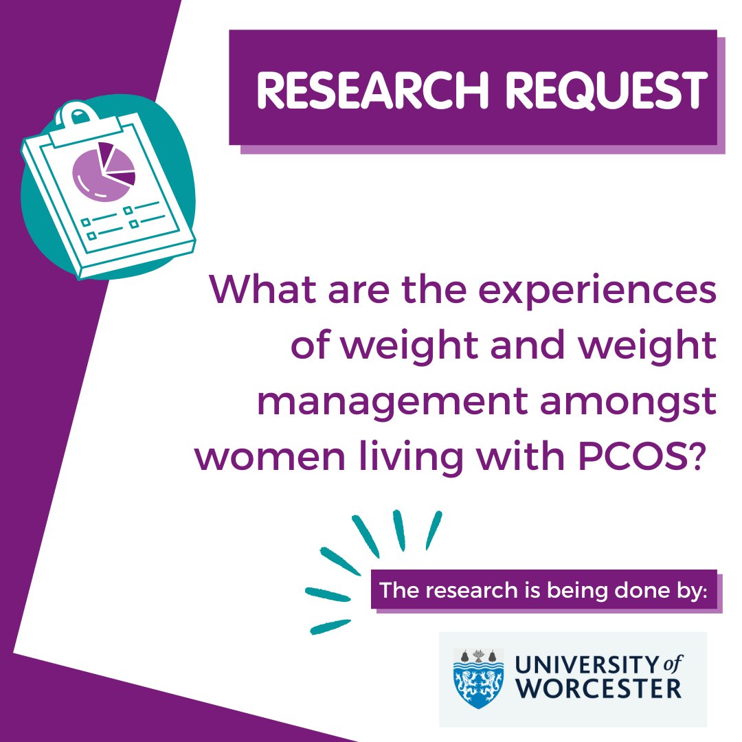 veritypcos's tweet image. 🟣 RESEARCH REQUESTS 🟣

Find out more: linktr.ee/veritypcos

🟣 University of Oxford: Healthcare and self-management in PCOS
🟣 University of Oxford: GLP-1 (Wegovy and Mounjaro) and PCOS
🟣 University of Worcester: Weight and PCOS

#pcos #pcosresearch #PCOS #womenshealth