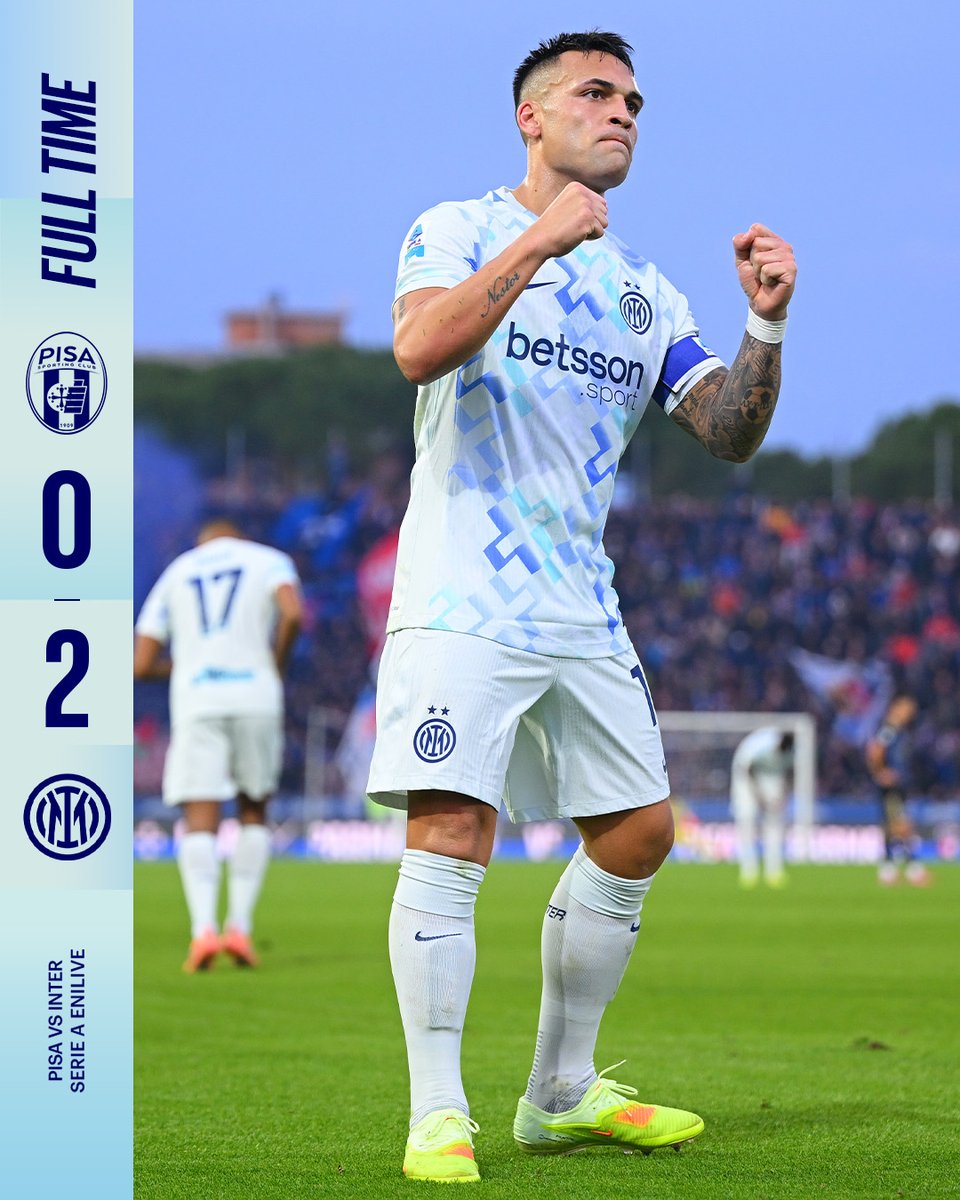 Inter's tweet image. I 3️⃣ punti sono nostri 🖤💙