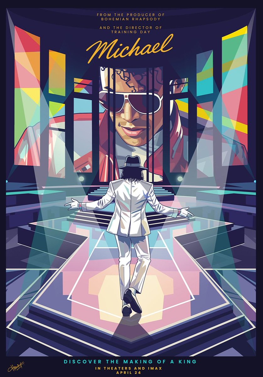 The first time I learned Photoshop and learned this style, and the first I used this style for Alt-Poster "Michael"  I hope you like it hehehe

#alternativemovieposter 
#posterdesign 
#director 
#michaeljackson❤️ 
#movieposter