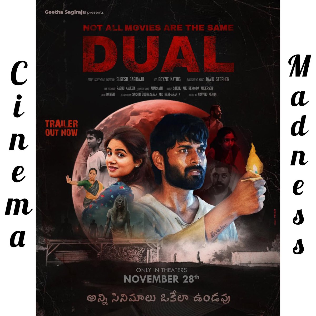 CinemaMadness24's tweet image. #DUAL (Telugu) {2.5/5} - Almost dull.

#CMReviews