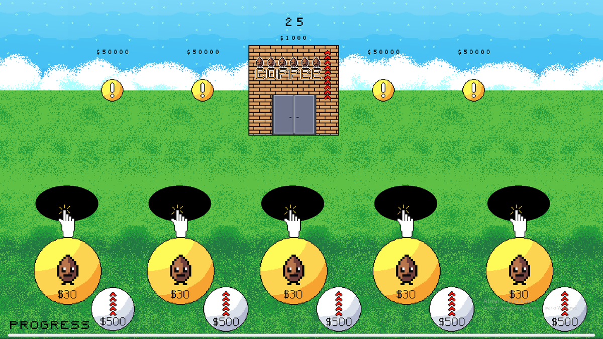 MCTUTIOFICIAL's tweet image. +1 GAME DESENVOLVIDO PARA MAIS UMA GAME JAM 

mctutioficial.itch.io/coffee-empire

#gamedevs 
#indiedev 
#gamedevelopment 
#IndieGameDev
#MadeWithConstruct
#PixelArtDev
#DevLife