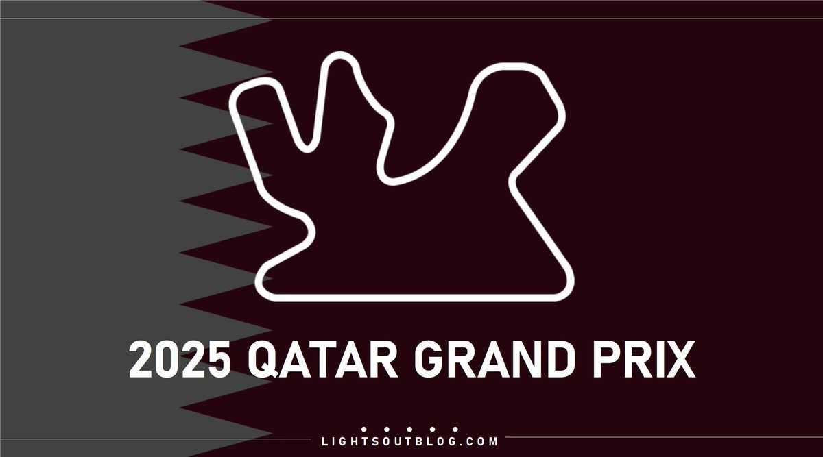 LightsOutF1Blog's tweet photo. For the first time this season, the title is on the line. A win for Norris will seal the deal - but Piastri has been unbeatable so far this weekend. 

Turn 1 could be vital - and LIGHTS OUT is just five minutes and a formation lap away

#QatarGP #F1 https://t.co/PK74AEGhpL