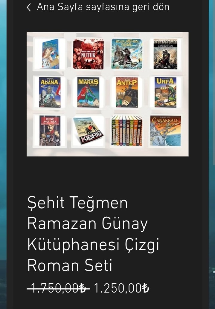 gelinciklerimiz's tweet image. 22.11.2023 tarihinde şehit olan Kahraman askerimiz Teğmen Ramazan Günay adına kurulacak olan  kütüphanemiz için bu setten 19 adet ihtiyacımız vardır. 

Bir set de siz hediye etmek ister misiniz? 

sehitmehmetkivik.com/product-page/%… 

Gönderim bilgileri:

Alıcı: Elvan Topuksuzoğlu
Adres:…