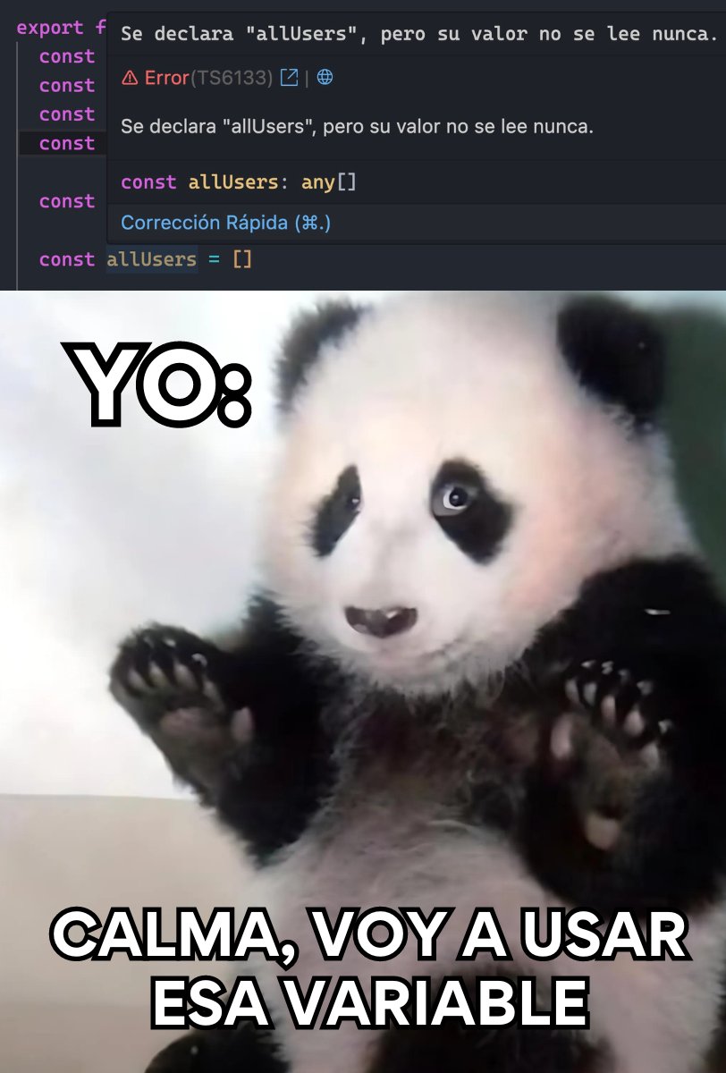 Cuando declaro una variable en el editor: