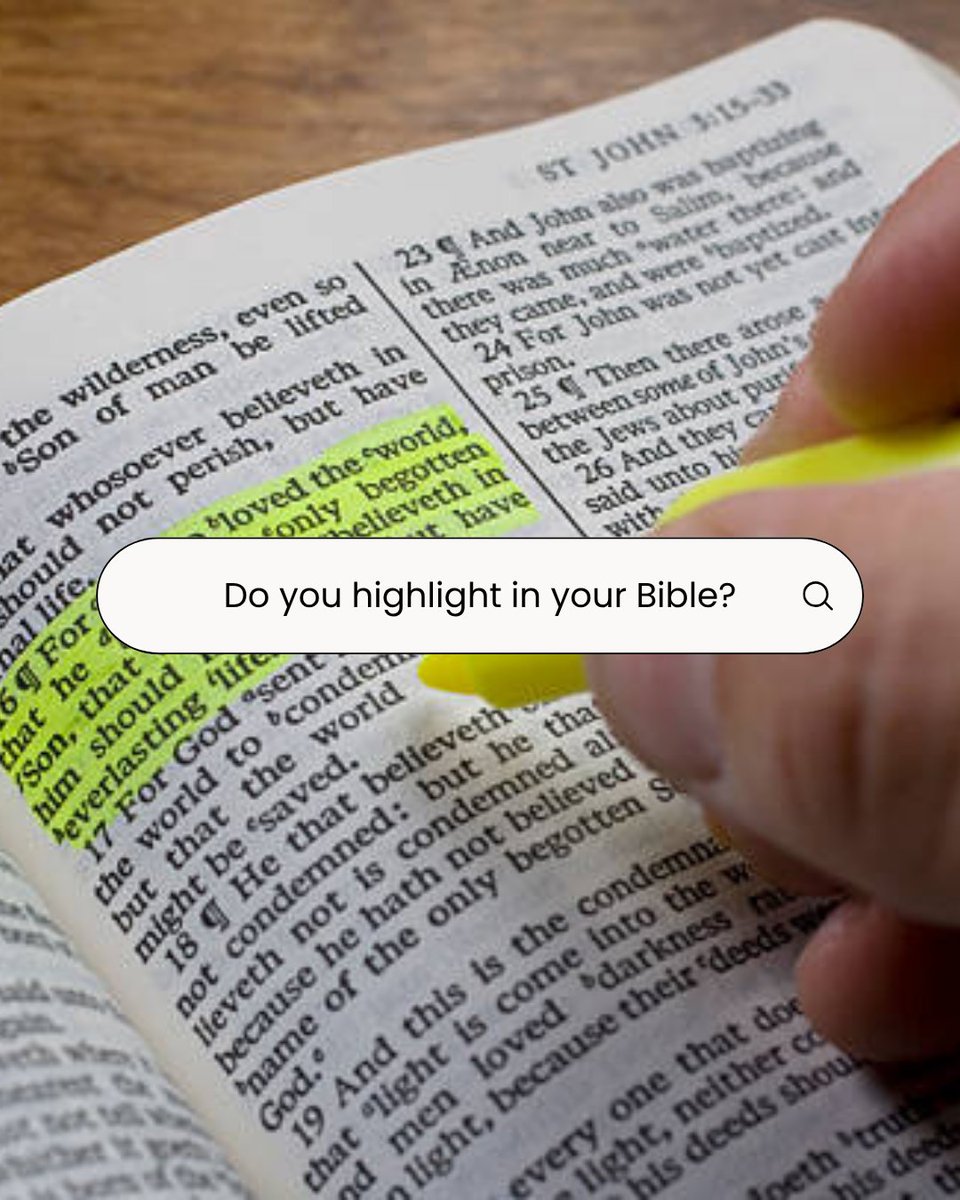 Do you highlight your Bible or keep it clean? 📚✝️
#ChristianLife #BibleTime #thanksgiving #sundayvibes