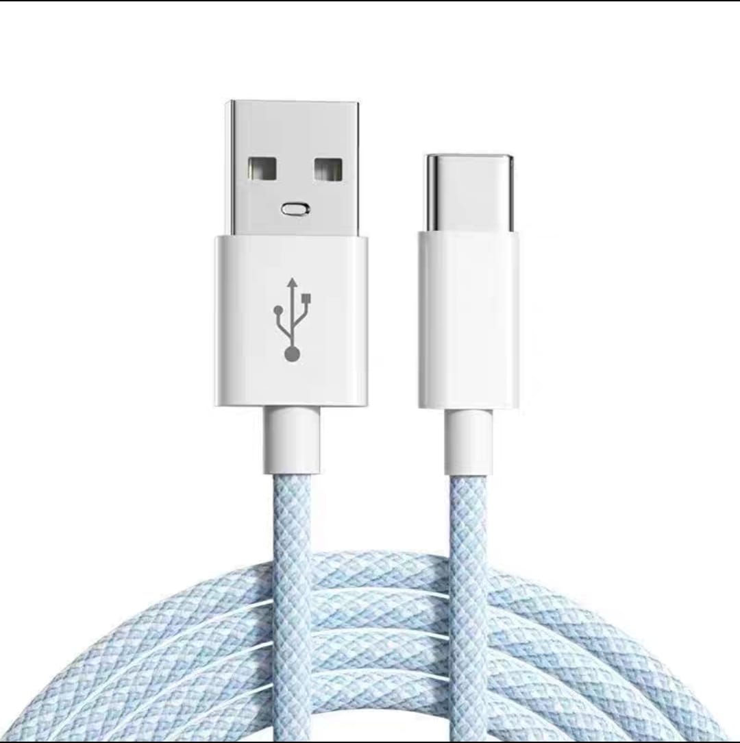 ExaeonTech's tweet image. This Android device compatible 66W Nylon Braided USB A to USB C  2m PD Certified Fast-Charge Data Cable (Android Only) might be your best pick this winter. Get yours from exaeon.shop