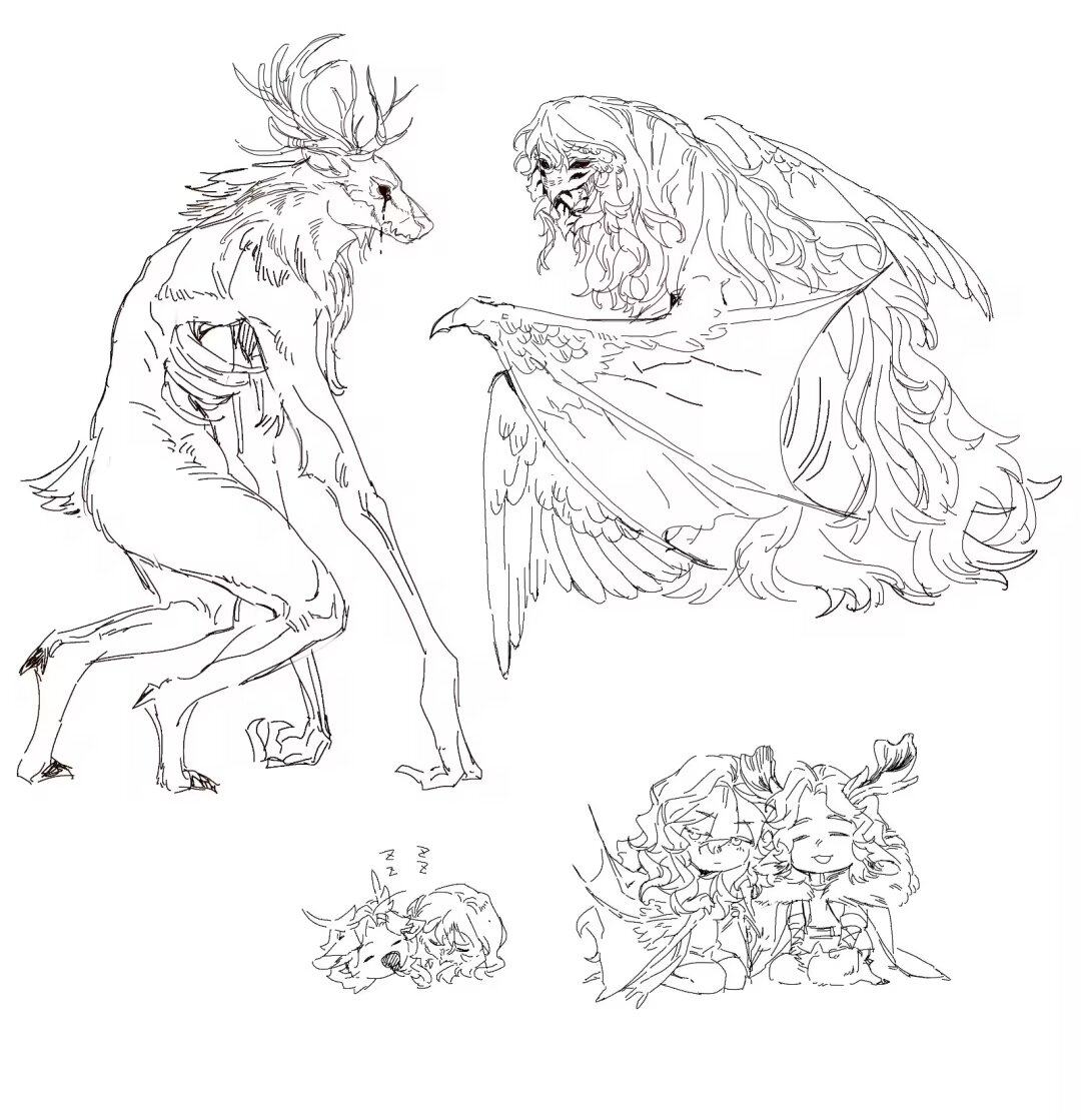 记得起来画稿 tweet media