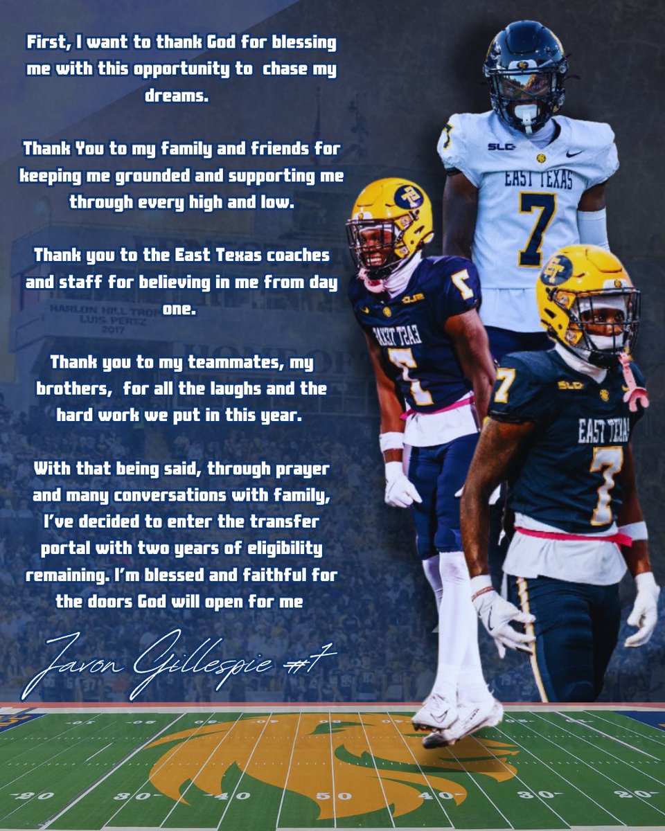 Javon Gillespie tweet media