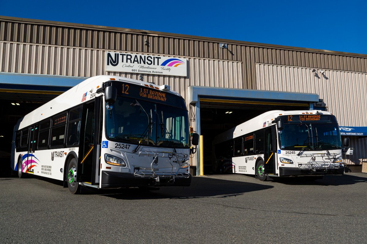 NJTRANSIT_NBUS's tweet image. Starting tomorrow, December 1st, NJ TRANSIT will begin operating the #12 Broadway Route to accommodate customers abandoned by Broadway Bus Company. View the schedule at bit.ly/3JUOkig