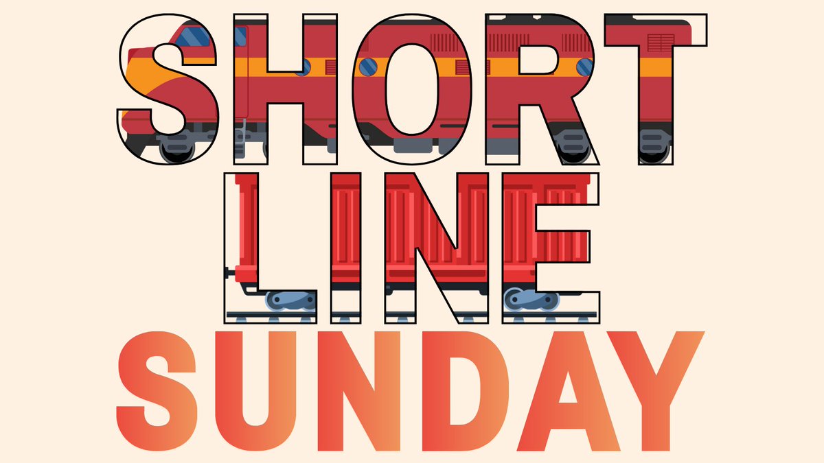 This Sunday has not got a name,
So we will proclaim it again – 
It’s Short Line Sunday,
Trust us when we say,
It will be a common refrain.