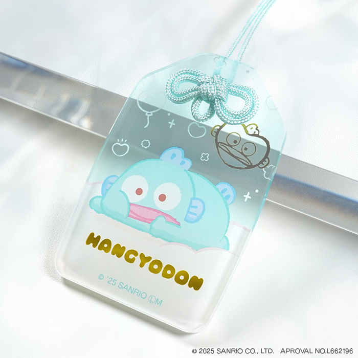 HNGDN_goods's tweet photo. ／
📢本日12/1(月)より順次発売⚠️
⋐ サンリオキャラクターズ 福福お守り風アクリルキーホルダー ⋑
＼

サンリオキャラのかわいいお守り風キーホルダーがいよいよ本日より発売🎉
ハンギョドンも登場しています🎀💙🐟
クリアカラーで丸みのあるお守りのフォルムに、ぷにゅっとほっぺのハンギョドンが可愛い🥺
気になる方は要CHECKです❤️‍🔥

-----
🍥価格：385円

🍥販売店
コンビニエンスストア、スーパー（菓子売場）、家電量販店（玩具売場）、ホビーショップ、模型店、専門店など
※発売開始日は店舗によって多少異なる場合があります。
-----

https://t.co/age3PEGdRp