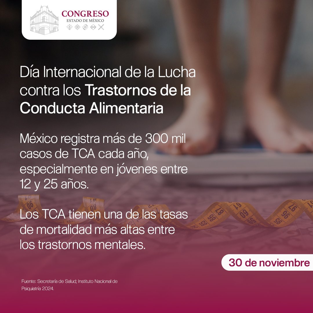 CongresoEdomex's tweet image. 💜 🍃 Tu cuerpo no es el enemigo.

🫶 Hablemos de salud física y mental, sin estigmas.

#TCA #SaludMental #BienestarEdomex #CongresoEdomex